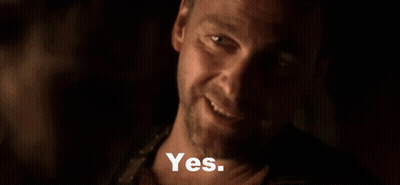 Close Up Man Saying Yes GIF