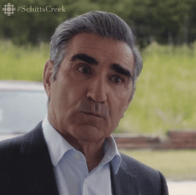 Close Up Man Schitts Creek GIF
