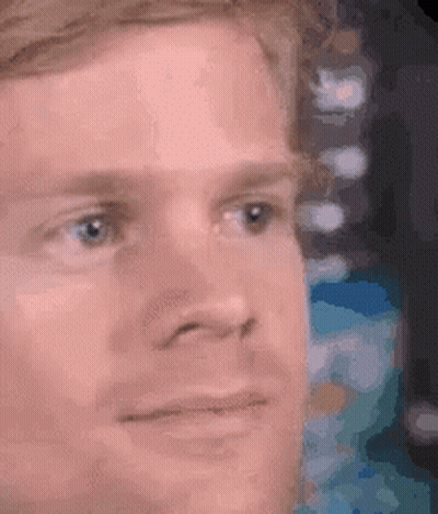 Close Up Man Serious Expression GIF
