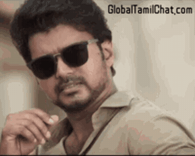 Close Up Man Wearing Sunglasses And Shirt GIF