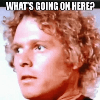 Close Up Man What's Going On Here GIF