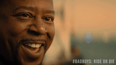 Close Up Man With Bad Boys Ride Or Die GIF