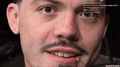 Close Up Man With Beard And Mouth Piercing GIF