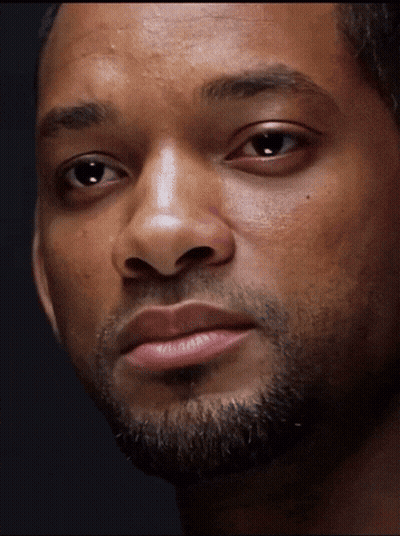 Close Up Man With Beard And Pink Lips GIF