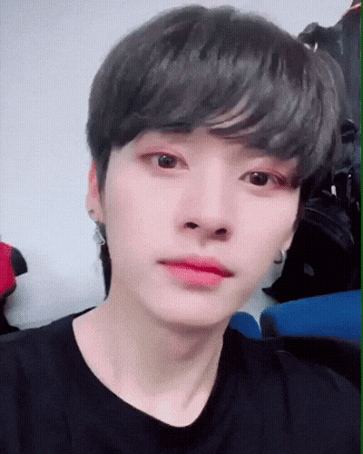 Close Up Man With Black Shirt GIF