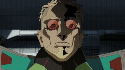Close Up Man With Blood Coming Out Of Eye GIF
