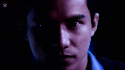 Close Up Man With CapCut Logo GIF