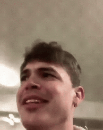 Close Up Man With Earring GIF