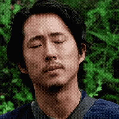 Close Up Man With Eyes Closed And Beard GIF