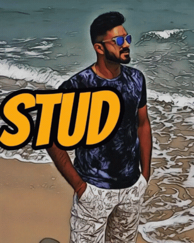 Close Up Man With Eyes Closed And Orange Hair GIF