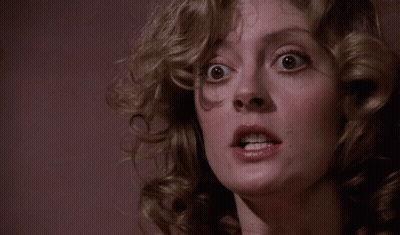 Close Up Man With Glasses Serious Look GIF