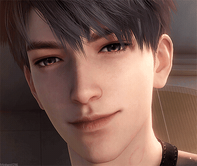 Close Up Man With Hand On Face GIF