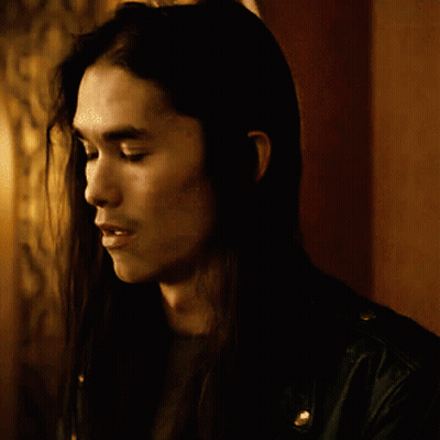 Close Up Man With Long Hair GIF