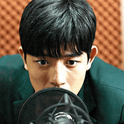 Close Up Man With Microphone GIF