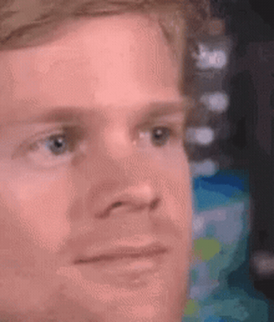 Close Up Man With Serious Expression GIF