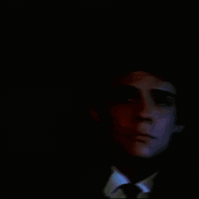 Close-Up Man With Tear Running Down Face GIF