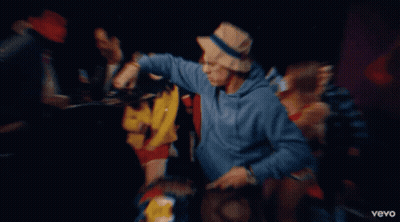 Close Up Man With VEVO GIF
