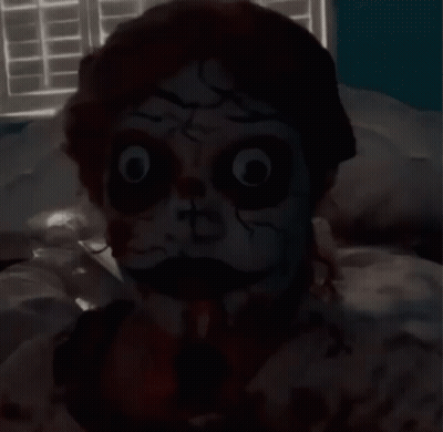 Close Up Of A Person With Large Eye GIF