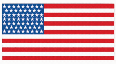Close Up Of American Flag GIF