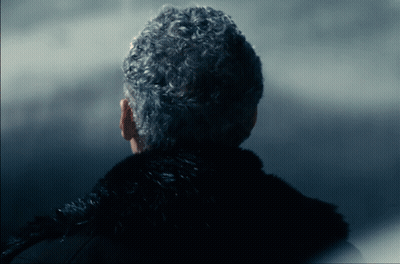 Close Up Of Back With Gray Hair GIF