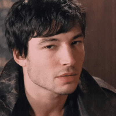 Close Up Of Bearded Man In Black Jacket GIF