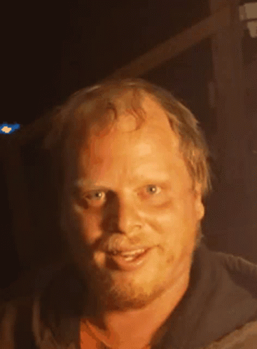 Close Up Of Bearded Man's Face GIF