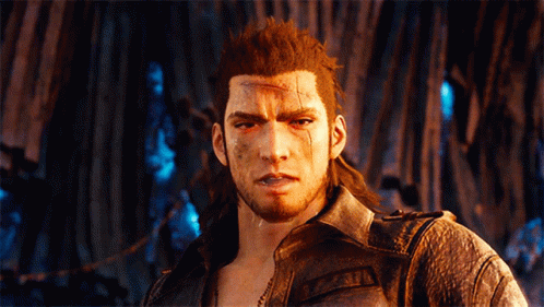 Close Up Of Bearded Man With Long Hair GIF