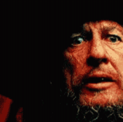 Close-Up Of Bearded Person Showing Teeth GIF