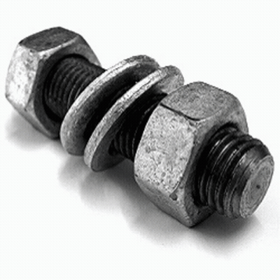 Close Up Of Bolt And Nut GIF