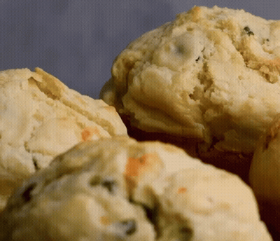 Close Up Of Bunch Of Biscuits GIF