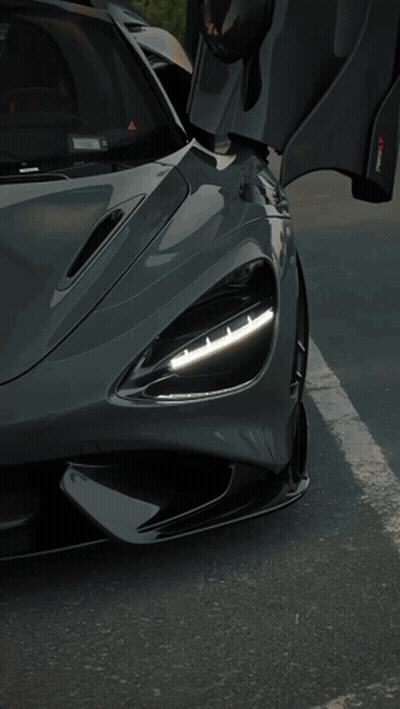 Close Up Of Car With FirstMotors GIF