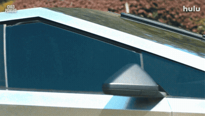 Close Up Of Car With Hulu GIF