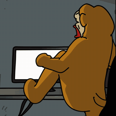 Close Up Of Cartoon Cat GIF