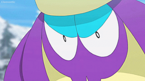 Close Up Of Cartoon Character Clemonitic GIF