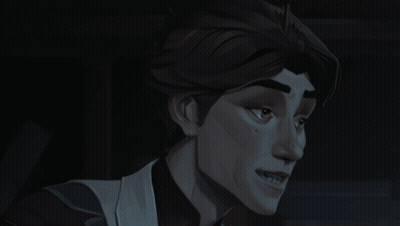 Close Up Of Cartoon Character Face GIF