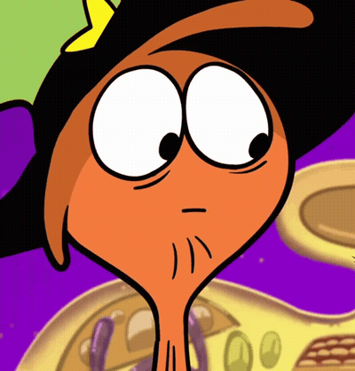 Close Up Of Cartoon Character Face GIF