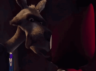 Close Up Of Cartoon Character Face GIF