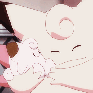 Close Up Of Cartoon Character Hugging Another GIF