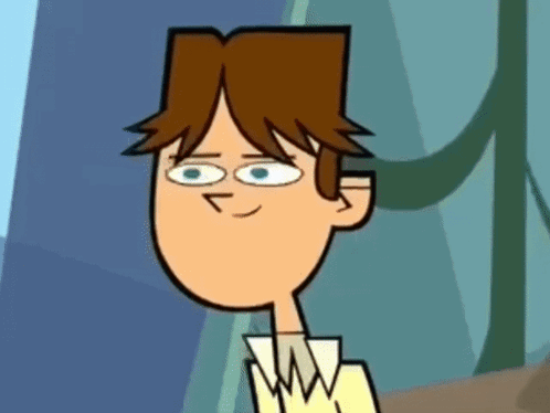 Close Up Of Cartoon Character Making A Face GIF