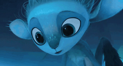 Close Up Of Cartoon Character's Face GIF