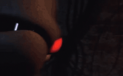 Close Up Of Cartoon Character With Red Face GIF