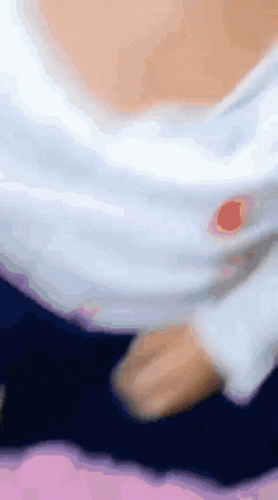 Close Up of Chest With Red Spot
