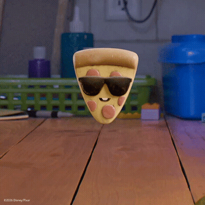 Close Up Of Disney Pixar Advertisement GIF