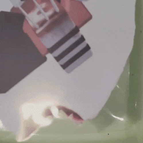 Close Up Of Drawing Of Person With Letter B On Chest GIF
