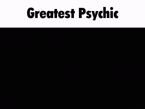 Close Up Of Eye Saying Greatest Psychic GIF