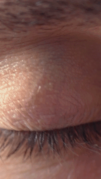 Close Up Of Eye Showing Soldier GIF