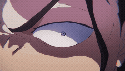 Close Up Of Eye With Small Circle GIF