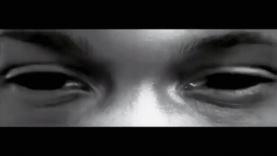 Close Up Of Eyes On Black Background GIF