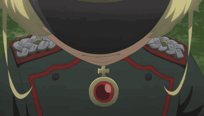 Close Up Of Eyes With Red Hat GIF