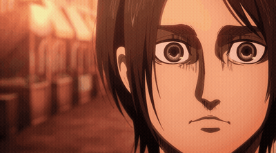 Close Up Of Face With Large Eye GIF
